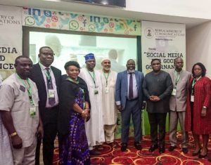 Adebayo Shittu and Participants at Social Media for Good Governance