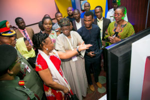 Nigeria's Minister of Information and Culture, Lai Mohammed at the Google event