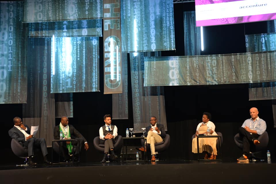 The Global Investment Panel at the Ease of Doing Business in Nigeria duirng the Africa Investment Forum at GITEX 2018