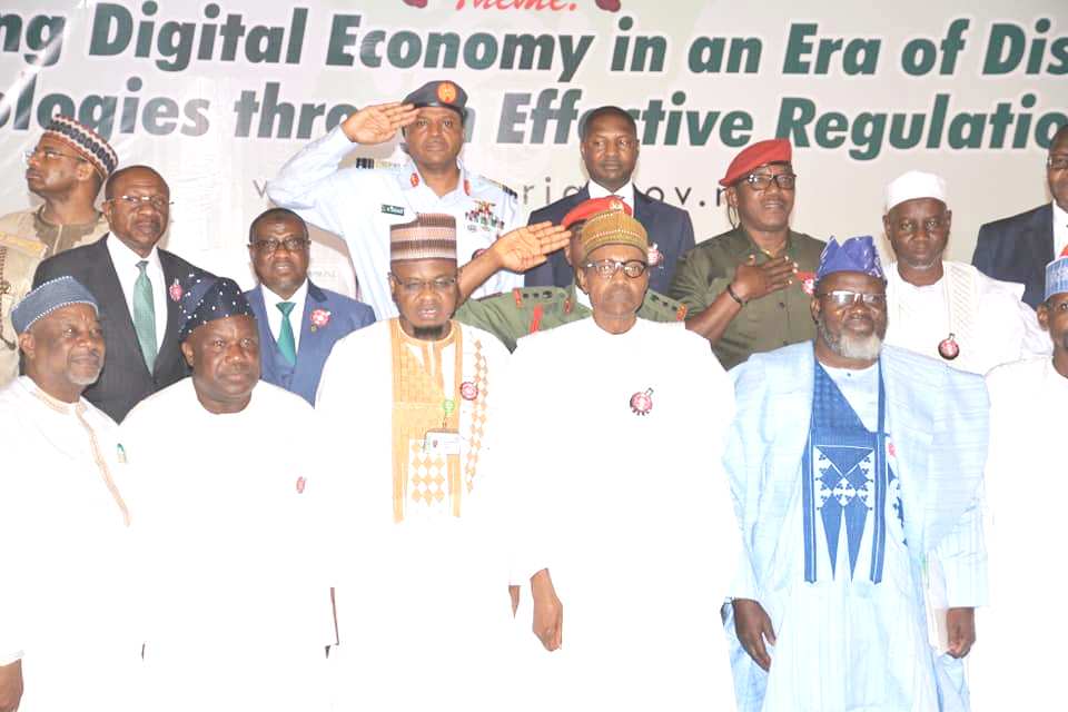 The president and stakeholders at eNigeria