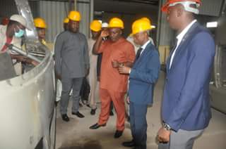 NADDC Boss Aliyu Jelani Visits Innoson, Inks Deal For Nnewi Automotive Park 2 Inside the IVM manufacturing complex